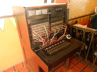 old telephone switchboard