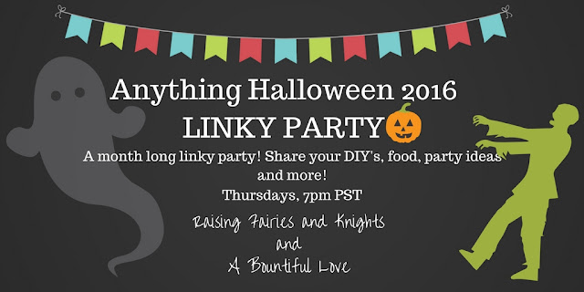 Share your Halloween post with us. A month long link up!