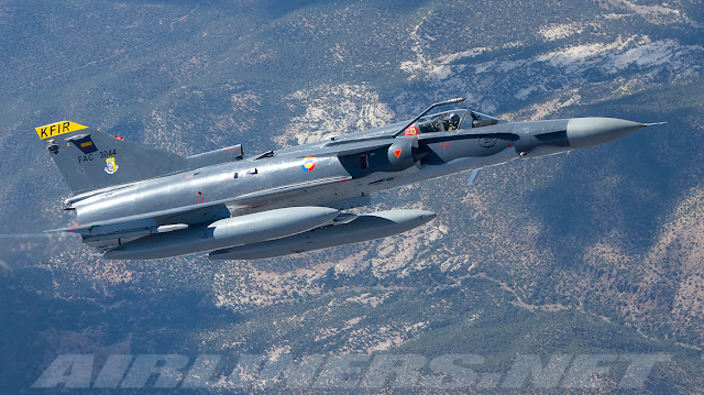 A Kfir C12. Photo courtesy of Nicholas Peterman thru Airliners.net