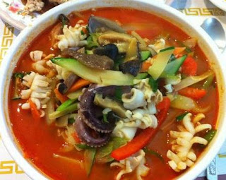 belajar masak Jjam ppong, belajar masak korea, belajar masakan korea, cara membuat Jjampong, Jjam Ppong, Jjampong, makanan korea, resep Jjampong, resep makanan korea