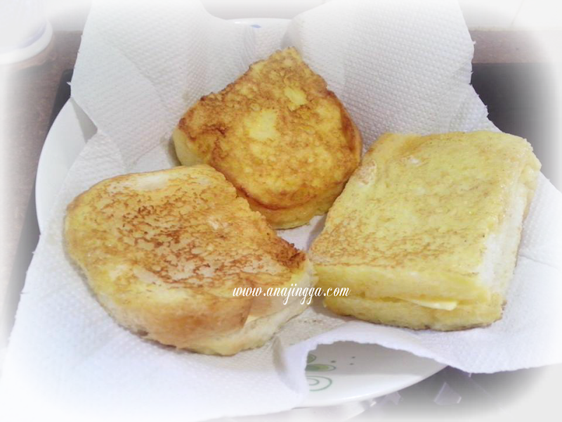 Menu Sarapan Pagi Roti Cheese Dan Telur