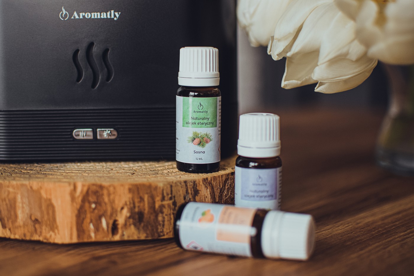 Aromaterapia – stylowy dyfuzor Aromatly FLAME - dyedblonde