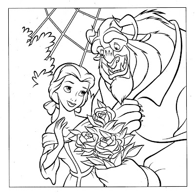 coloring pages disney princesses belle. Princess Coloring Pages brings