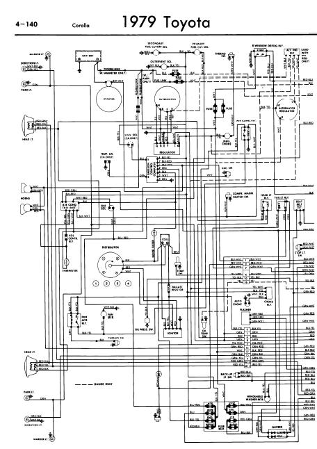 Toyota Corolla 96 Wiring Diagram