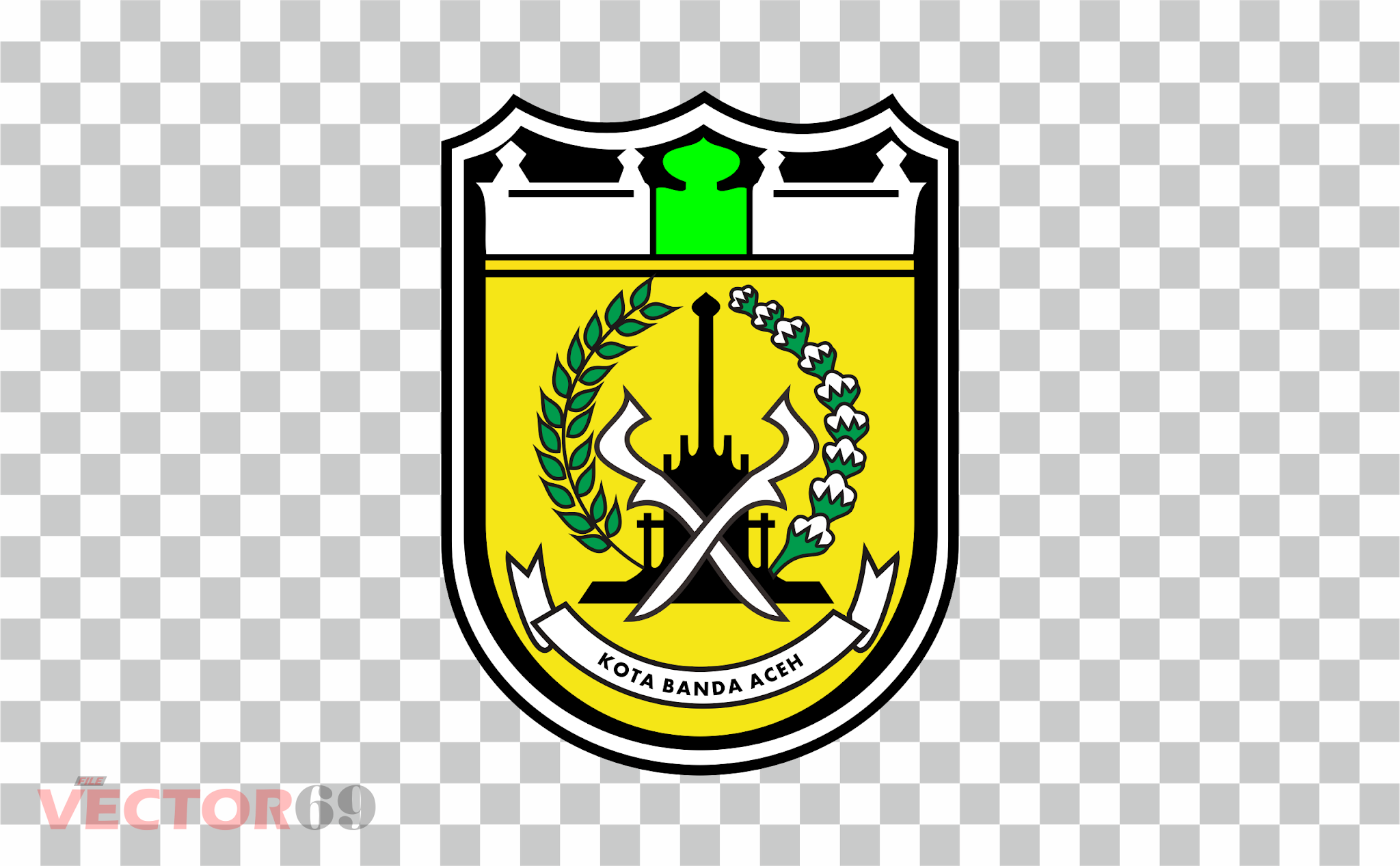 Kota Banda Aceh Logo - Download Vector File PNG (Portable Network Graphics)