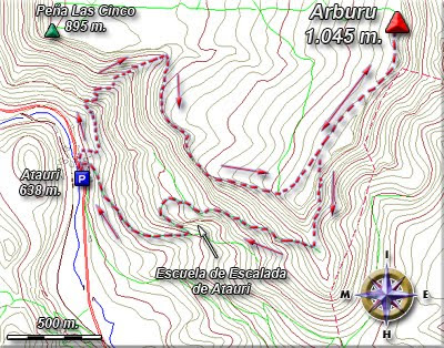 Ampliar plano del recorrido