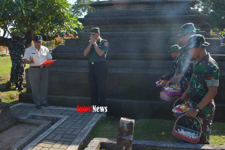 Mayor Inf Mansyur Kole, Pimpin Sebanyak 196 Taja Ziarah di Makam Sultan Hasanuddin