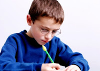 NAMC Montessori elementary teacher tips inspiring following the child boy writing