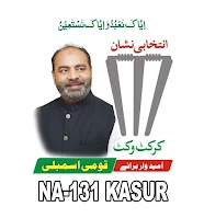 NA 131 Kasur PTI Candidate Maqsood Sabir