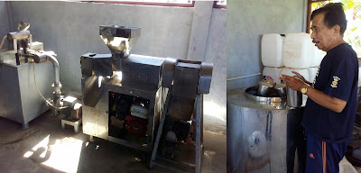 Nyingkir dan mesin  pengolahan coconut oil