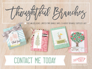 Stampin' Up! Susan Simpson Independent Stampin' Up! Demonstrator, Craftyduckydoodah!, August 2016 Update, Supplies available 24/7, Thoughtful Branches,