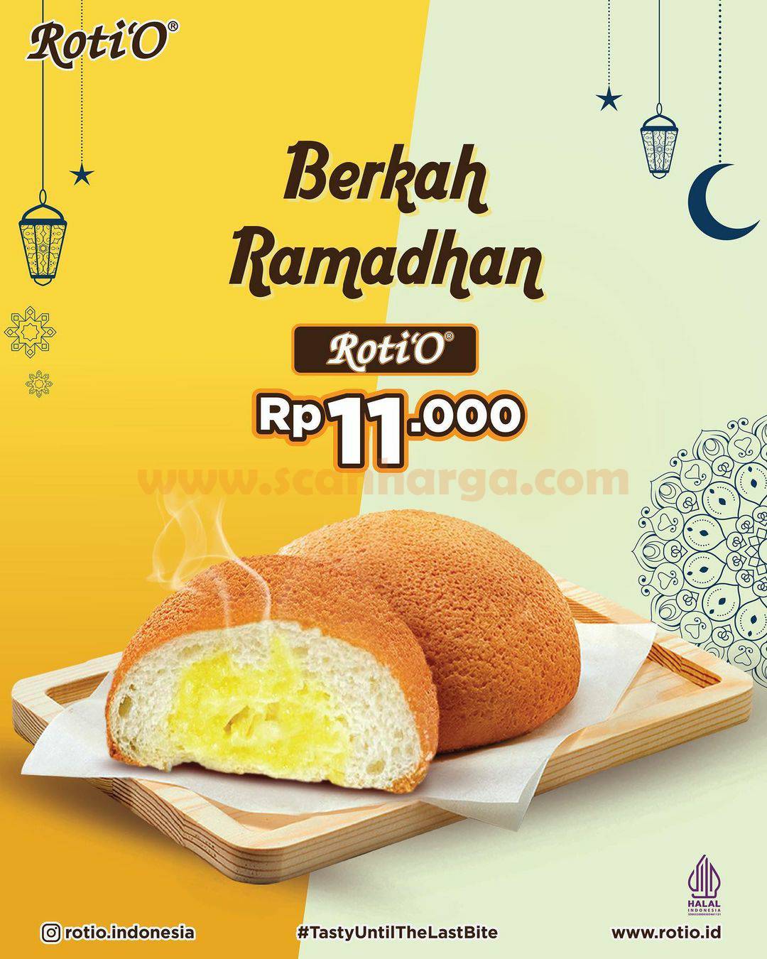 ROTI’O Promo BERKAH RAMADHAN – 5 RotiO 55RB atau 10 Roti O Cuma 110RB*