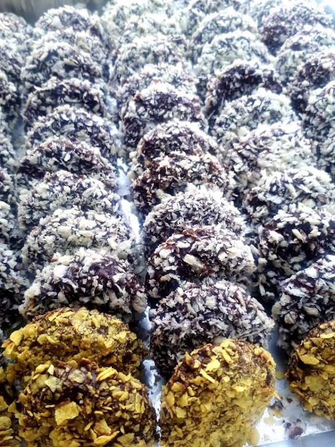 Resepi Biskut Snow Almond