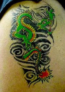 Dragon Tattoos Especially Rising Dragon Tattoo Designs Picture 5