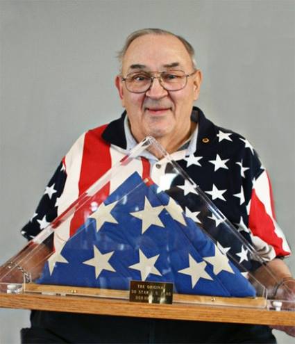 Robert G. Heft is the one who redesigned the American flag — as a 16 year old in 1958 — to recognise and include Alaska and Hawaii