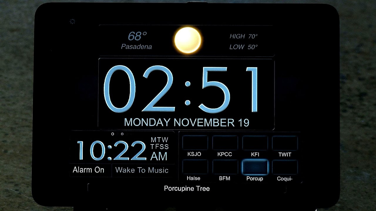 Best Travel Alarm Clock With Light