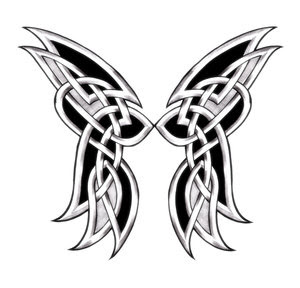 Celtic Tattoo With Butterfly Tattoo Design With Image Celtic Butterfly Tattoo