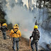 Brigadas abaten incendios en Izta-Popo y Donato Guerra