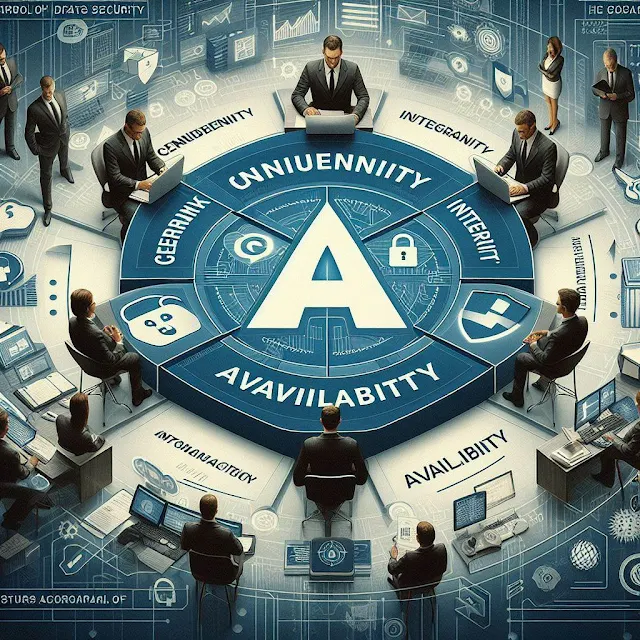 The Role of the 5 A’s in Information Security Discuss how each ‘A’ contributes to the overall goal of Information Security Information safety is a crucial issue of any company, and it is frequently represented by 3 key principles, called the CIA triad: Confidentiality, Integrity, and Availability. Each of those standards, regularly called the 'A's of facts security, performs an essential function in ensuring the safety of records structures and facts.