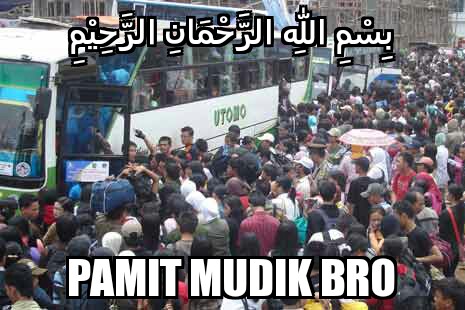 Kumpulan meme pamit mudik