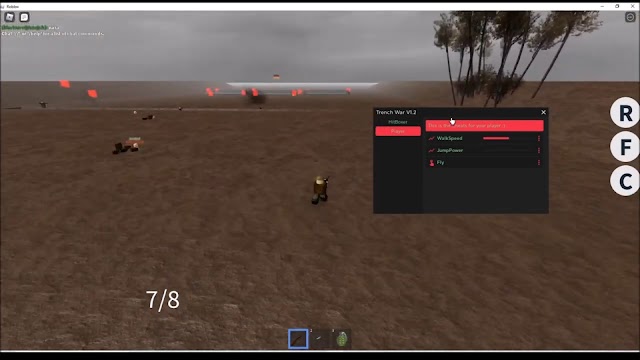 Roblox Trench War Script (HitBox)