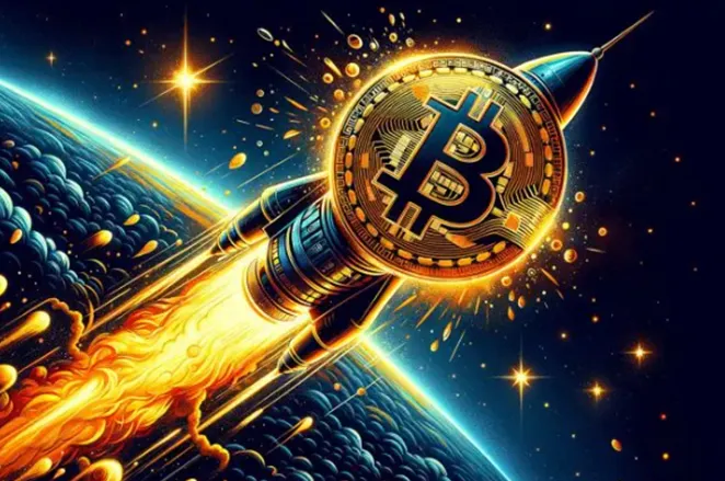 Bitcoin hits a new high