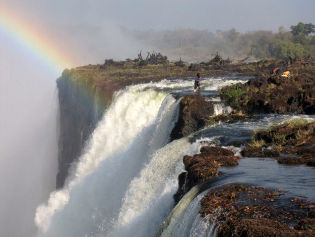 Font Devil at Victoria Falls