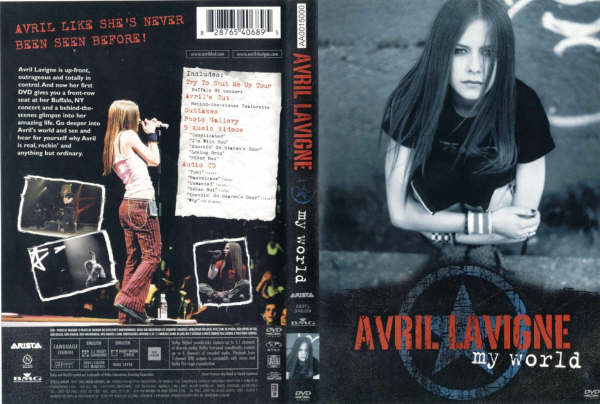 avril lavigne my world dvd