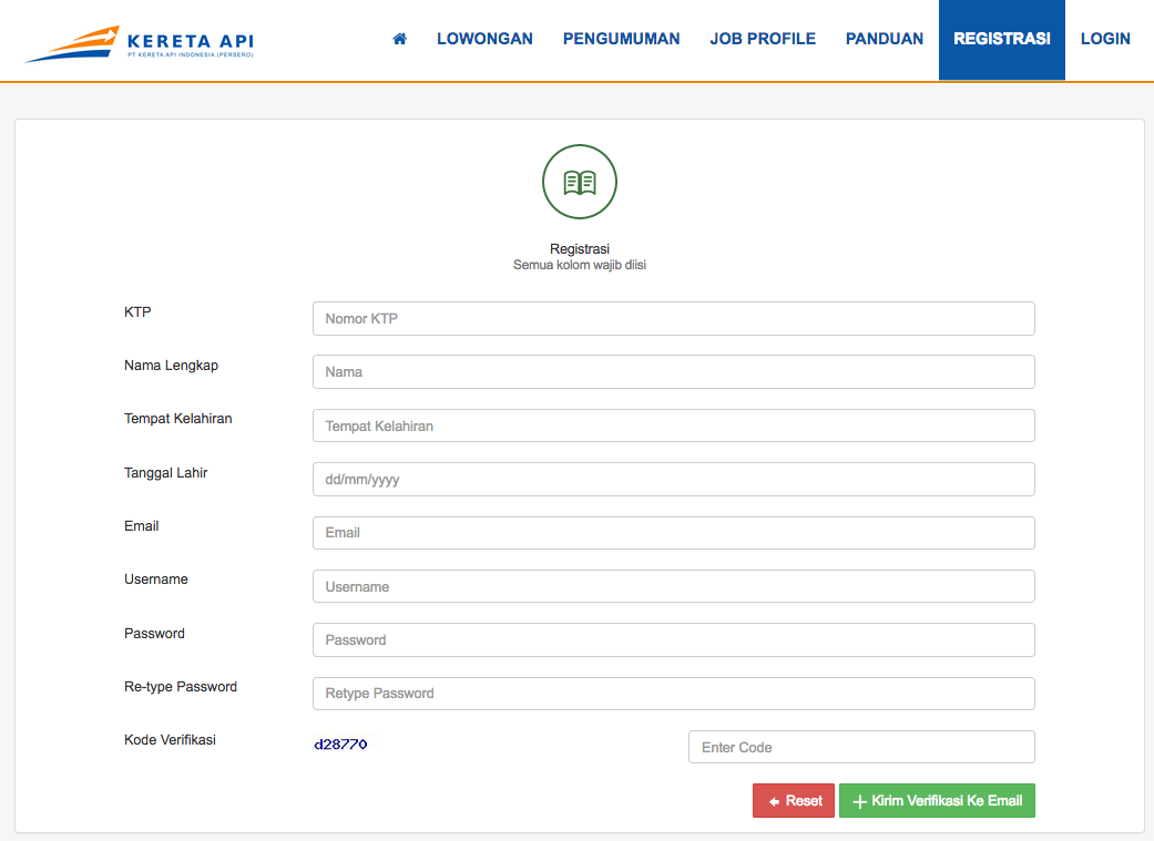 Cara Pendaftaran Online Recruitment Kai Id Sma Smk Ma 2021 2022 Pendaftaran Net 2021 2022