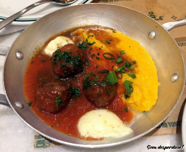 almôndegas com polenta giovanetti campinas