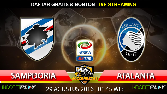 Prediksi Sampdoria vs Atalanta 29 Agustus 2016 (Liga Italia)