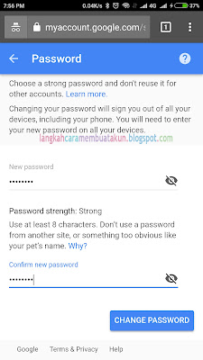 Cara Mengubah Kata Sandi Akun Google | Ganti Password Gmail 