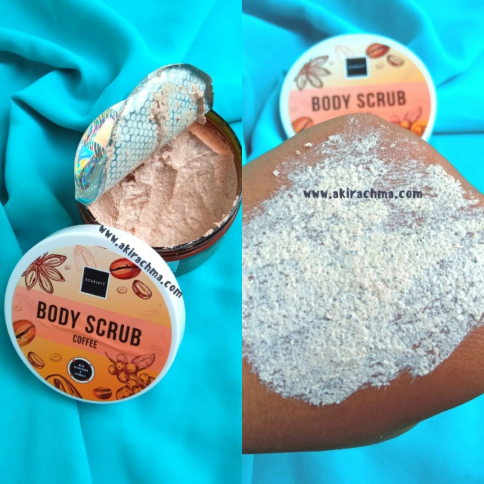 review body scrub coffee
