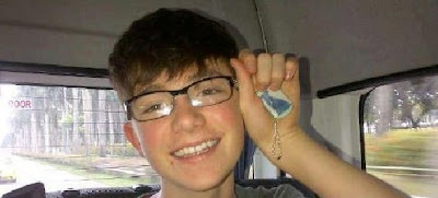 Greyson Chance Wearing New Glasses Photo