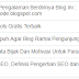Tutorial Menciptakan Widget Artikel Custom Di Blogger