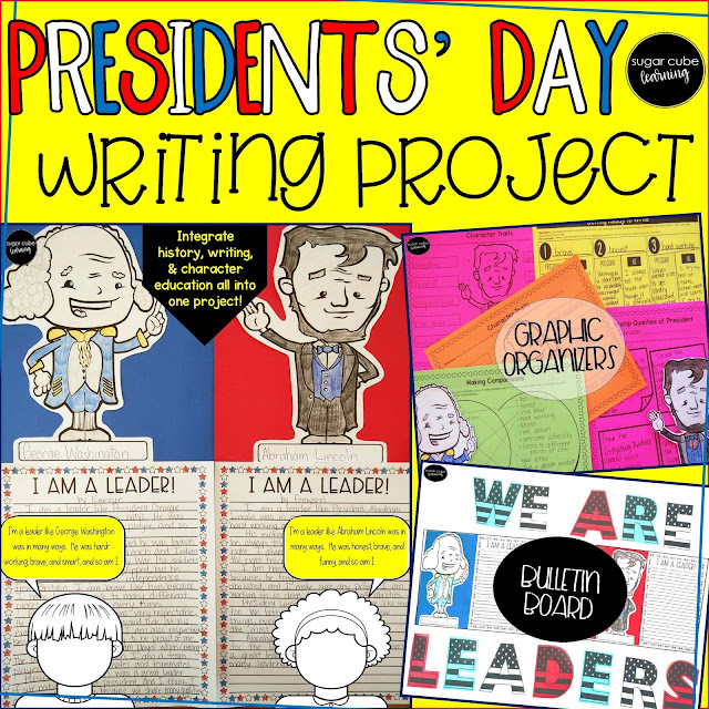 Presidents' Day Writing Project and Bulletin Board Display