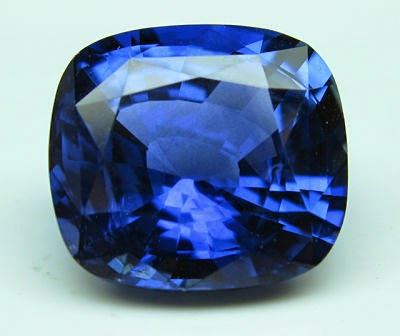 Batu Blue Shappire Badar Emas