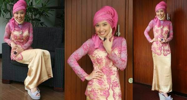 10 Gambar Model Baju  Muslim  Kebaya  Wisuda  Desain  Terbaru 
