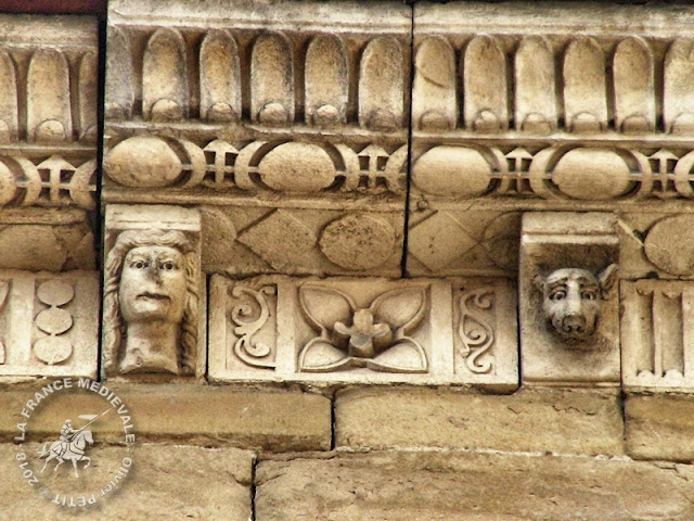 VIENNE (38) - Abbatiale romane Saint-André-le-Bas (Extérieur)