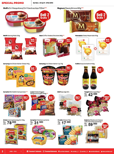 Katalog Promo CARREFOUR Terbaru Periode 25 April - 08 Mei 2018