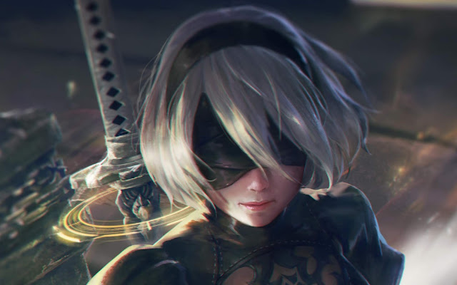 Nier Automata Anime Art