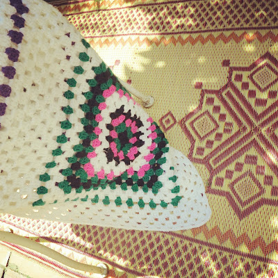 ByHaafner, crochet, blanket, granny square, patio