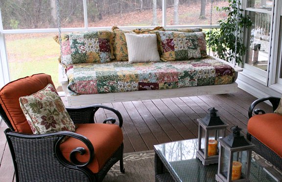 wood magazine porch swing plans