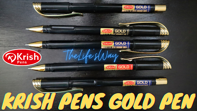 Stationery Review 24: Krish Pens Gold Ball Pens