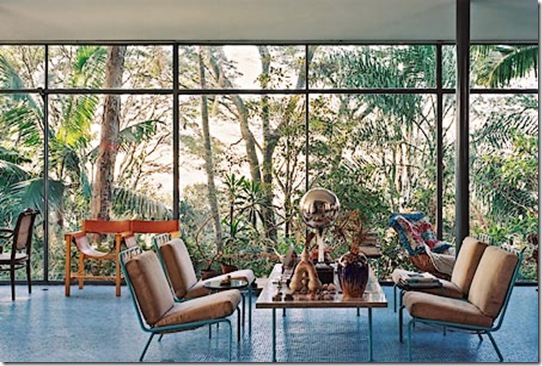 Casa de Valentina - Lina Bo Bardi - Casa de Vidro - sala