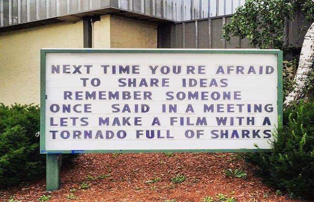 TAKE A CHANCE! GO FOR IT!