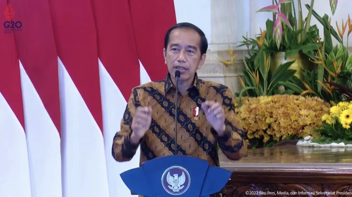 Jokowi Klaim Pertumbuhan Ekonomi dan Inflasi Indonesia Lebih Baik Dari Amerika Serikat, Kalian Percaya?
