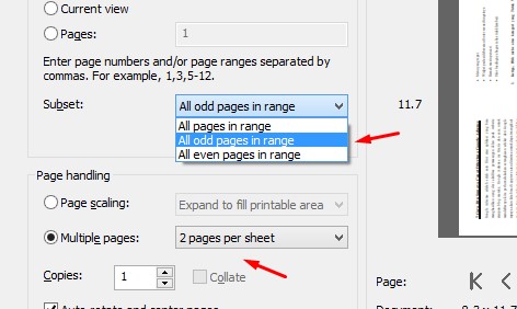 2 Cara Print PDF 1 Lembar 2 Halaman 4, 6 atau 9 Halaman Dengan Cepat