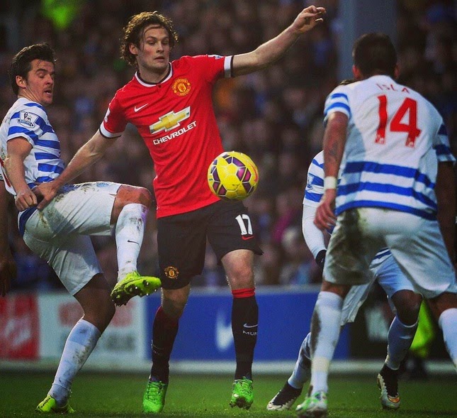 Hasil Pertandingan QPR 0-2 Manchester United