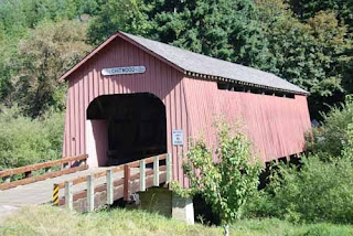 Chitwood Covered Bridge Oregon Wine Country